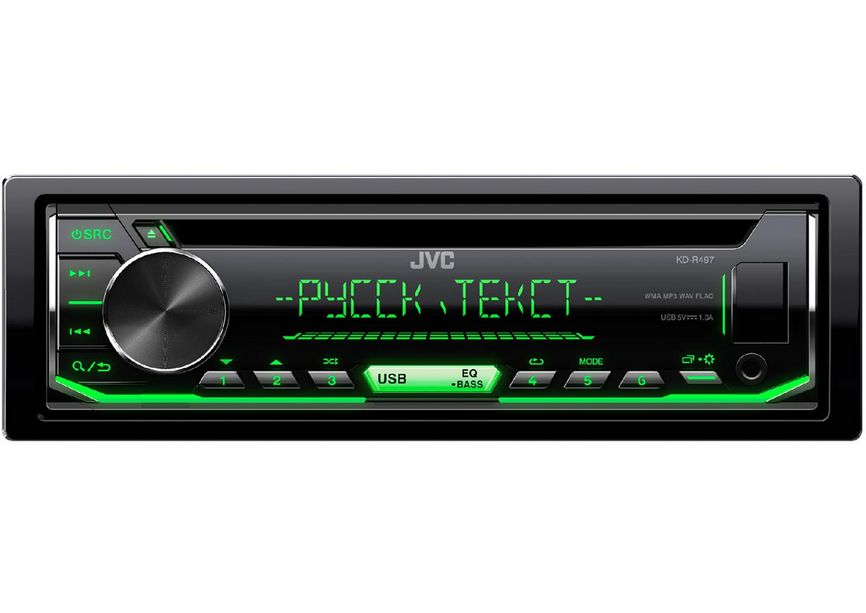 Автомагнитолы: JVC KD-R497