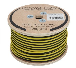 Ground Zero GZSC 4.0X2 OFC  2x 4 mm² OFC speaker wire