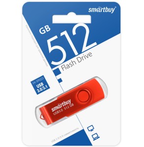 USB накопитель UFD 3.0/3.1 512GB SmartBuy Twist Red